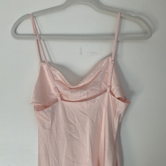 Vintage baby pink slip dress - Picture 4 of 7